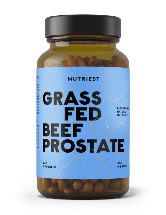 Getrocknete Bio Rinderprostata Kapseln NUTRIEST - Raw Animal
