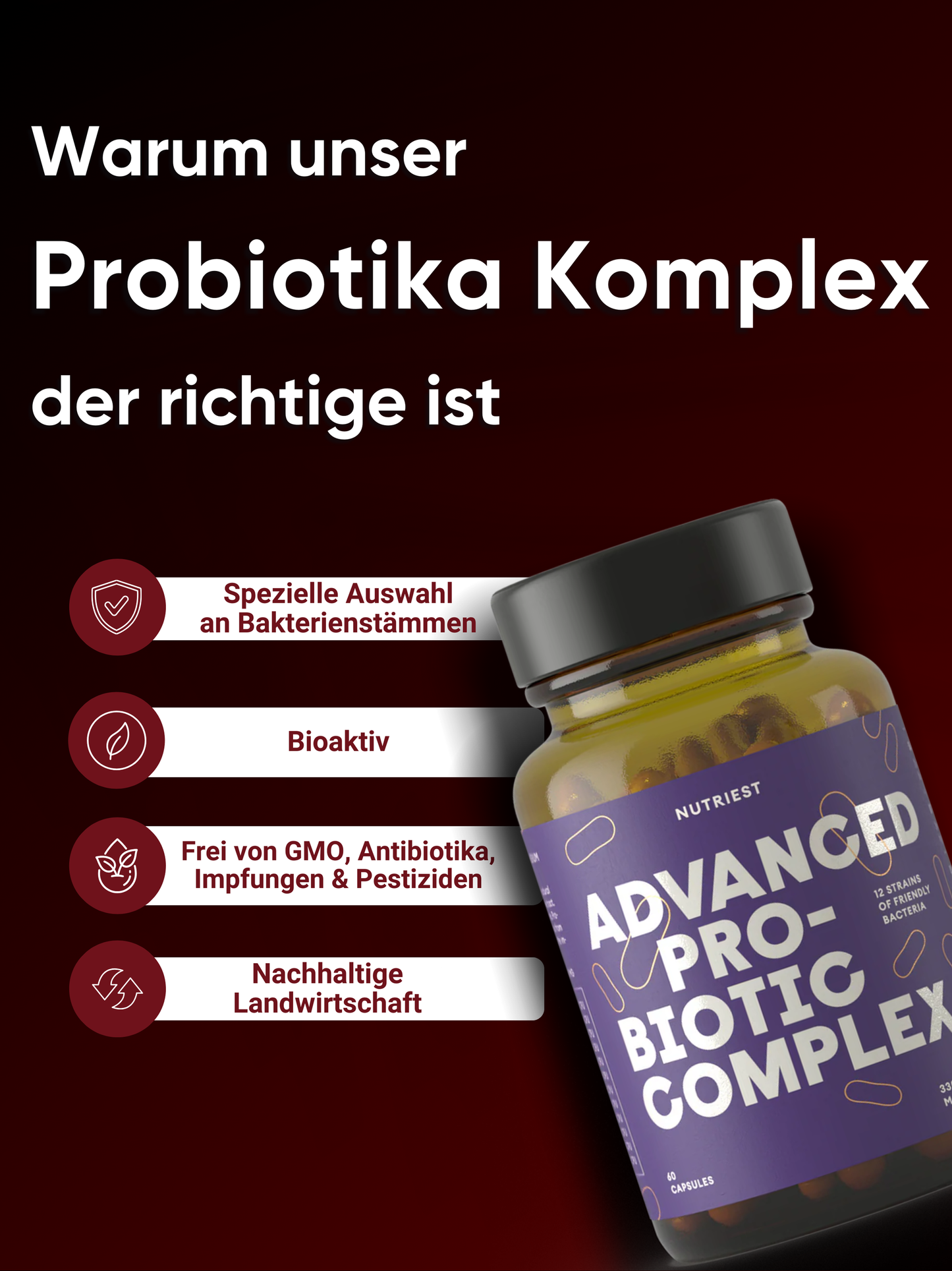 Probiotika Komplex Advanced Kapseln