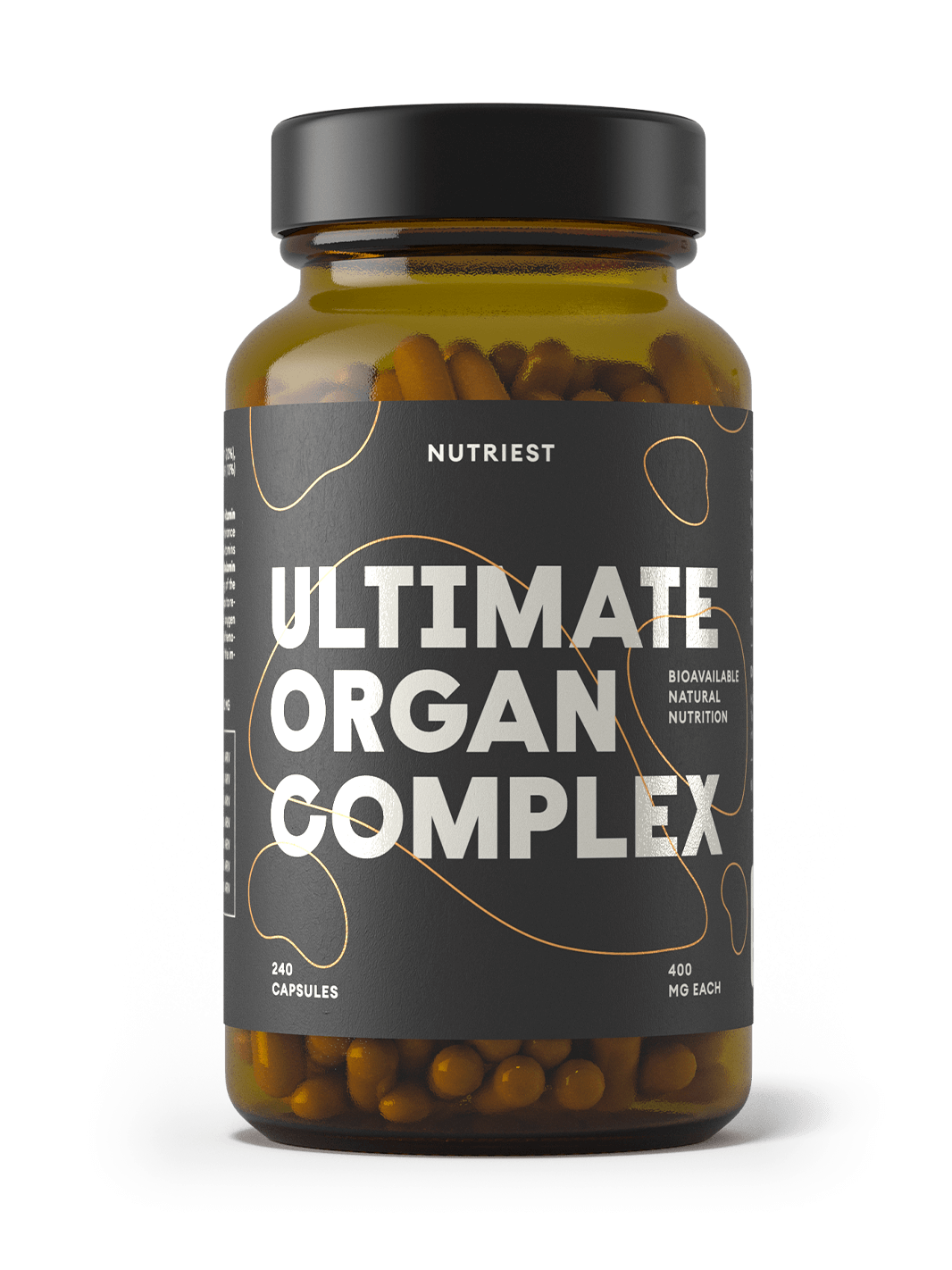 Getrockneter Bio Weiderind Ultimate Organ-Komplex in Kapseln online kaufen | Raw Animal