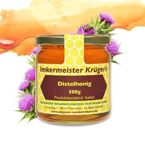 Distelhonig 500g Imkermeister Krüger - Raw Animal