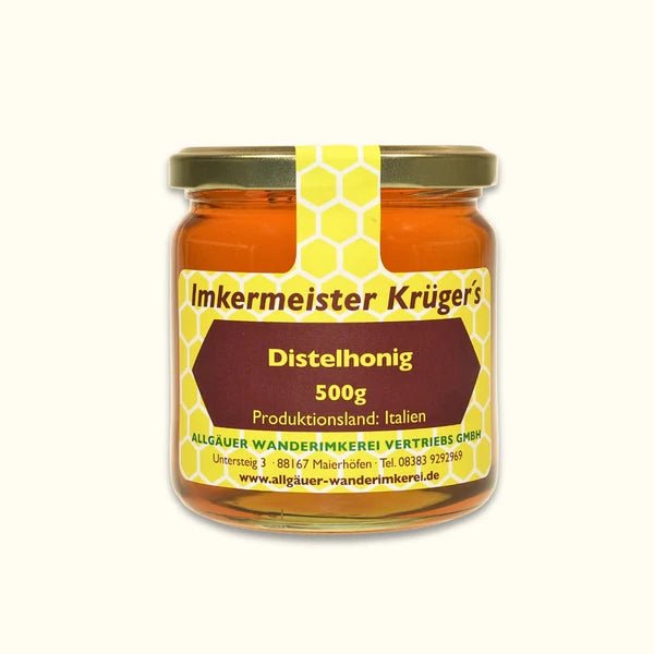 Distelhonig 500g Imkermeister Krüger - Raw Animal