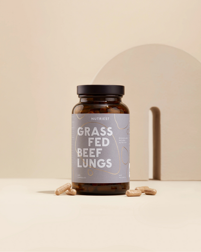 Capsule di Polmoni di Manzo da Pascolo Biologico Essiccati