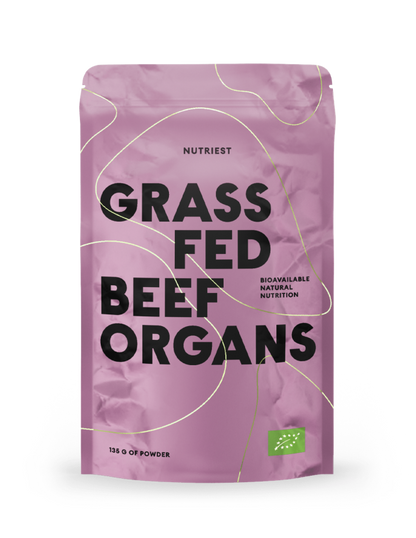 Getrocknetes Bio Weiderind Organ Mix Pulver online kaufen | Raw Animal