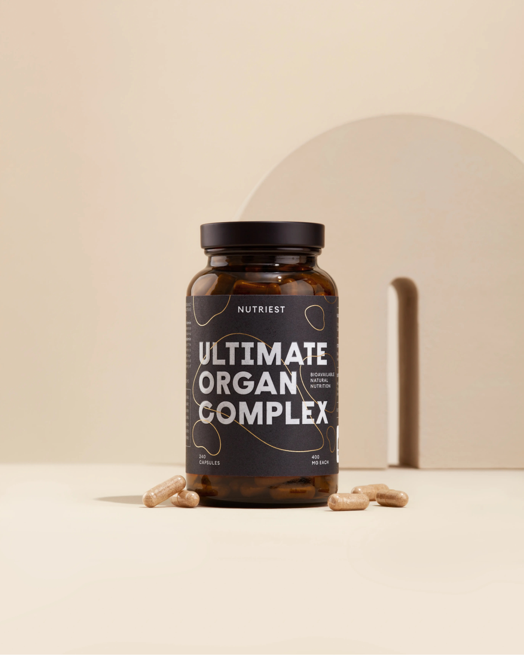Getrockneter Bio Weiderind Ultimate Organ-Komplex in Kapseln online kaufen | Raw Animal