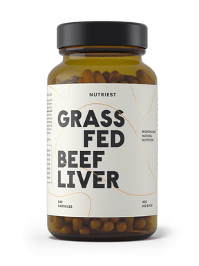Rinderleber Kapseln in Premium Qualität NUTRIEST - Raw Animal